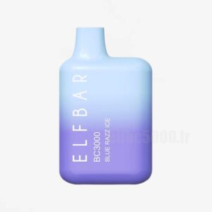 ELF BAR BC3000 Disposable 3000 bouffées Blue Razz Ice